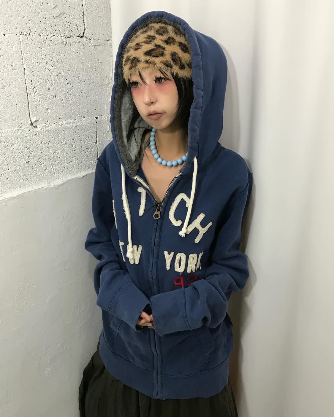 Abercrombie Logo Hood Zip-Up 상품이미지1