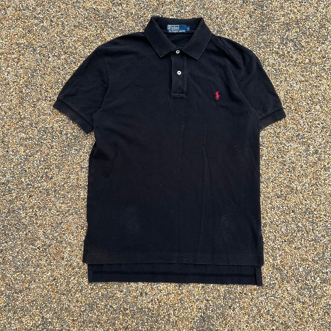 폴로 (POLO RalphLauren)블랙 반팔 카라티 상품이미지1