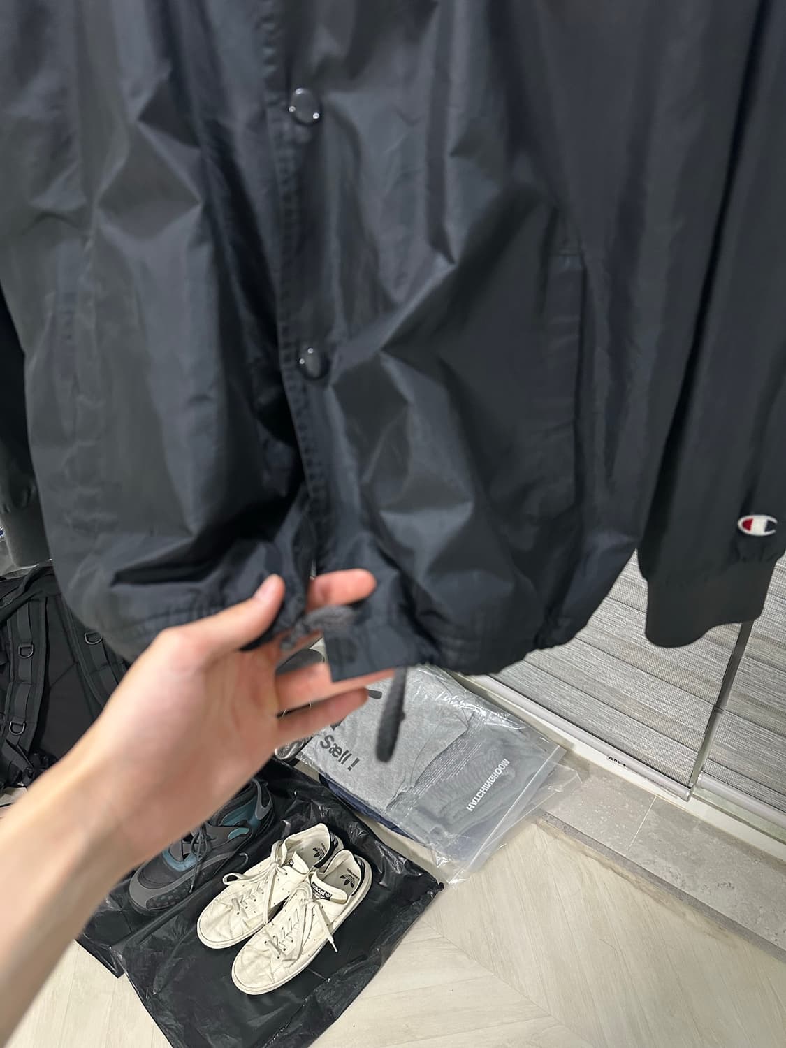 슈프림&챔피온 코치자켓 (m) 상품이미지4