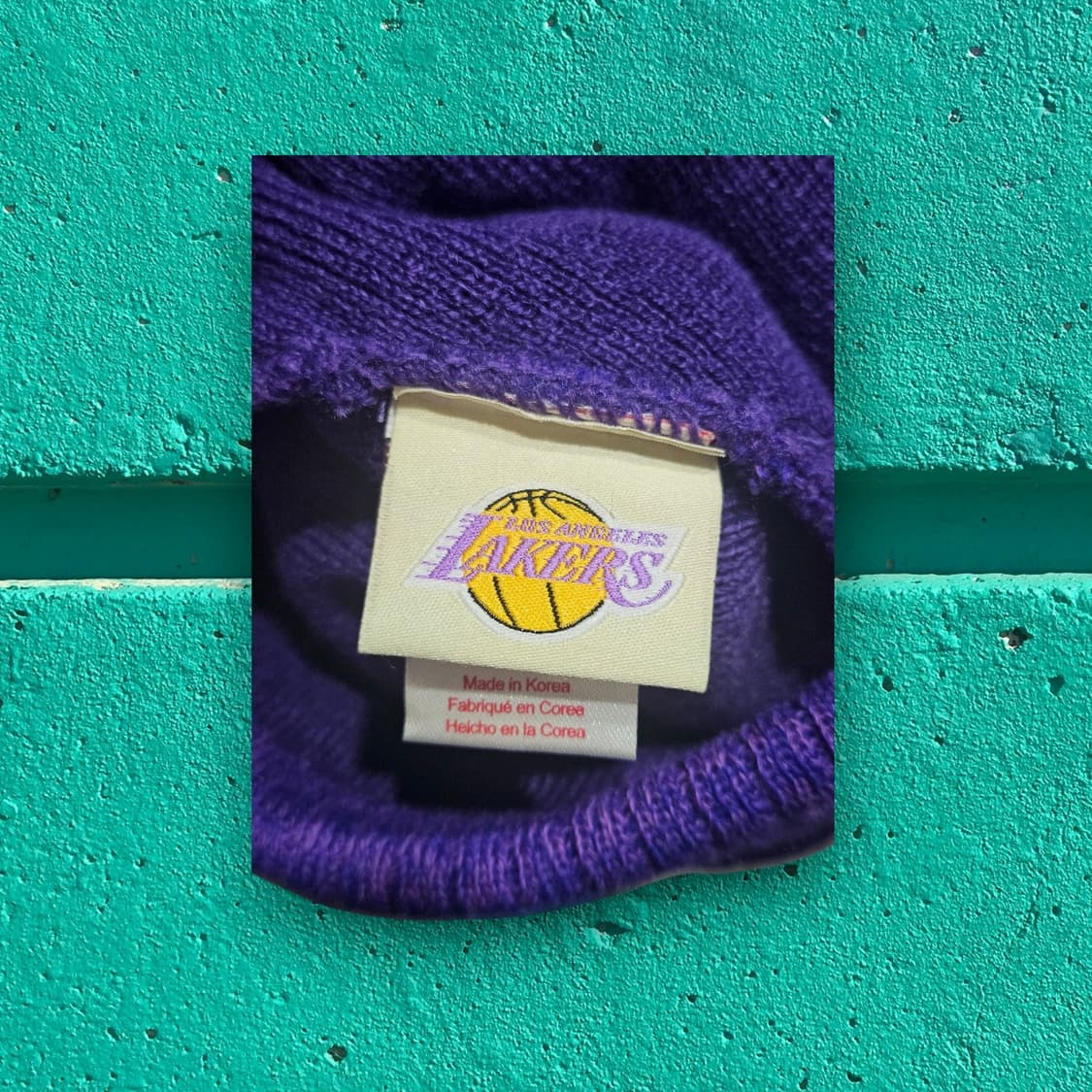 미첼앤네스 LA 레이커스 비니 상품이미지3