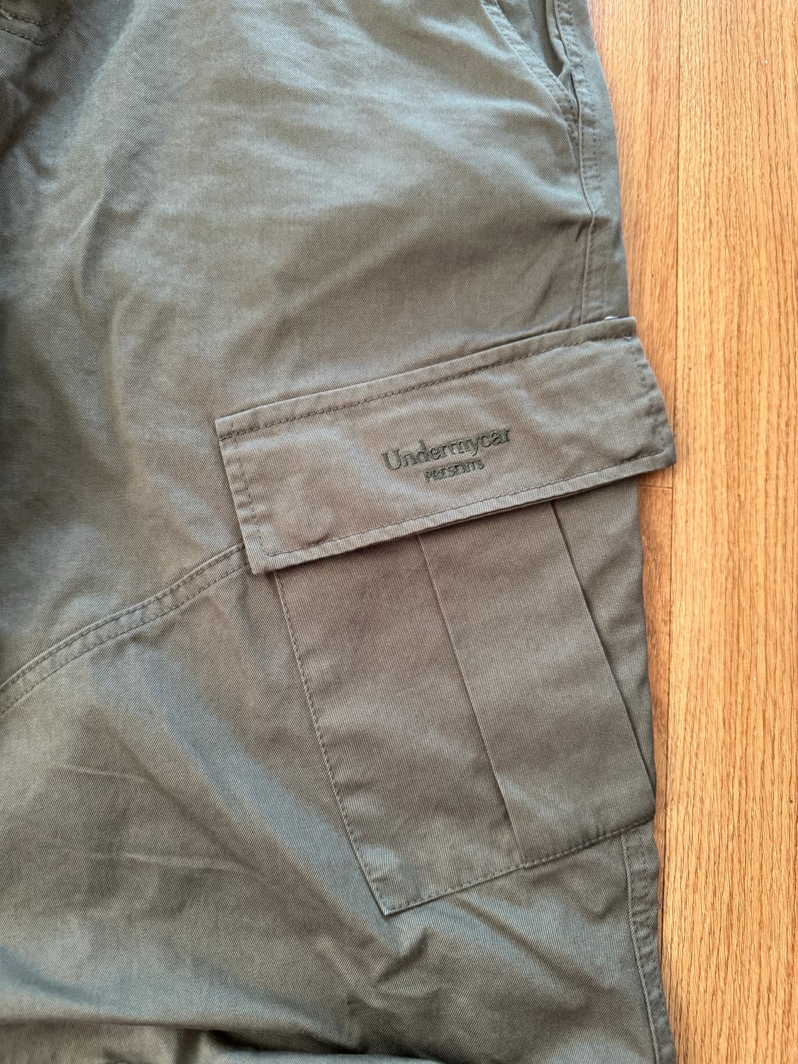 언더마이카 mu 109 카고팬츠 카키 상품이미지2