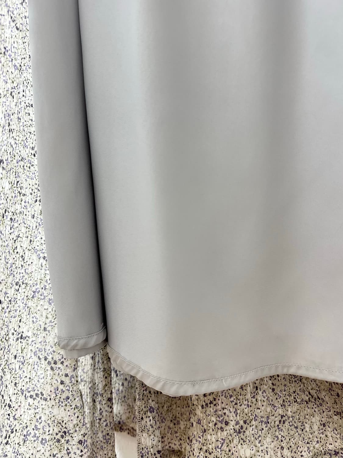 일본빈티지 MAJESTIC LEGON 잔꽃패턴 셔링 크링클플레어 스커트 상품이미지5