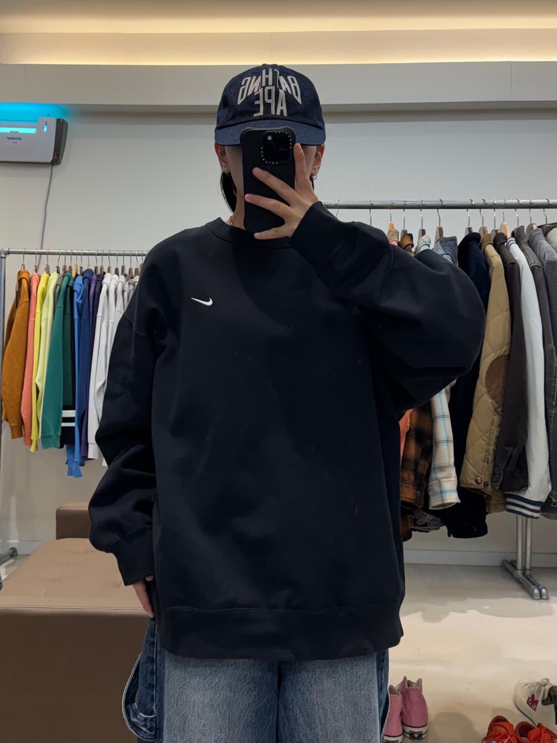 나이키 자수로고 맨투맨 상품이미지5