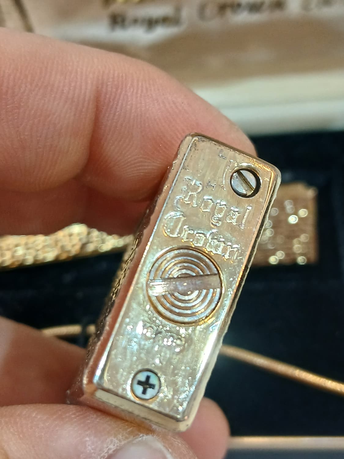 빈티지 프랑스 로얄크라운 가스라이터 셋트 상품이미지6