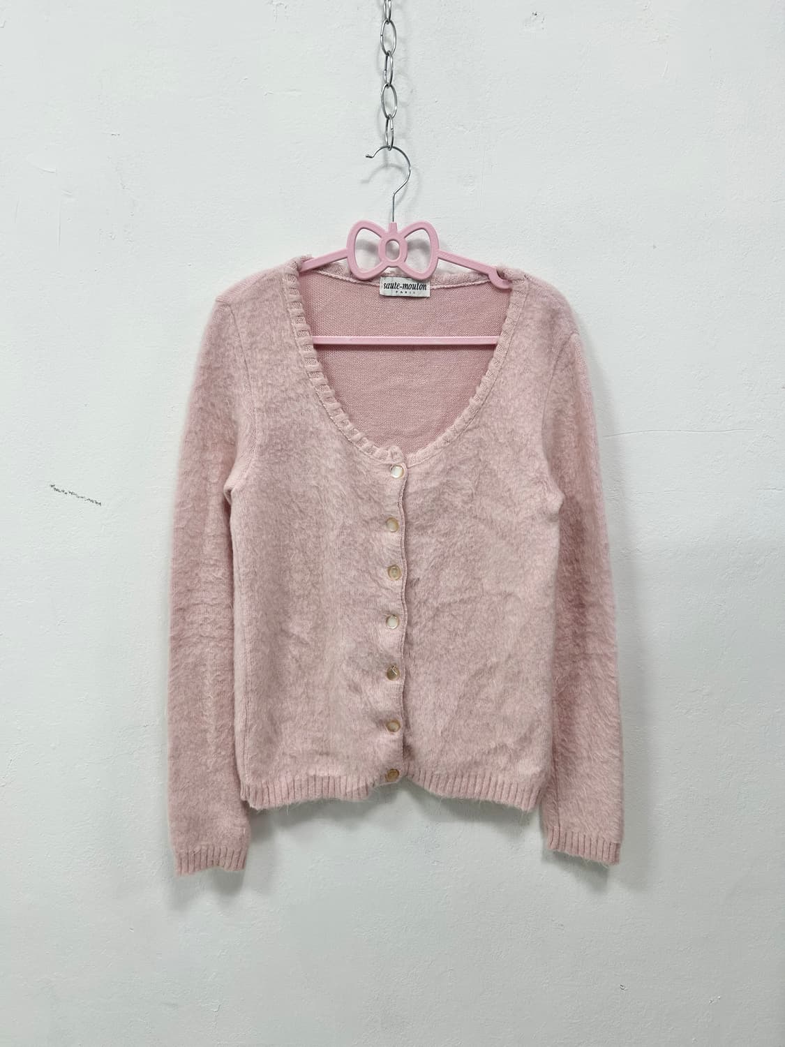 [JPN] 코디셋 ! 로맨틱갸루 핑크 도트 나시 가디건 코디셋 상품이미지8