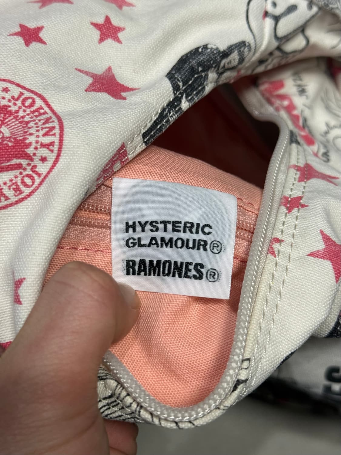 히스테릭 글래머xRamones 아카이브 대형 숄더백 가방 상품이미지5