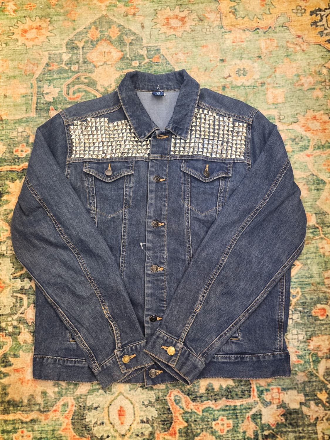 George(조지)캐나다 스터드 데님자켓 상품이미지1