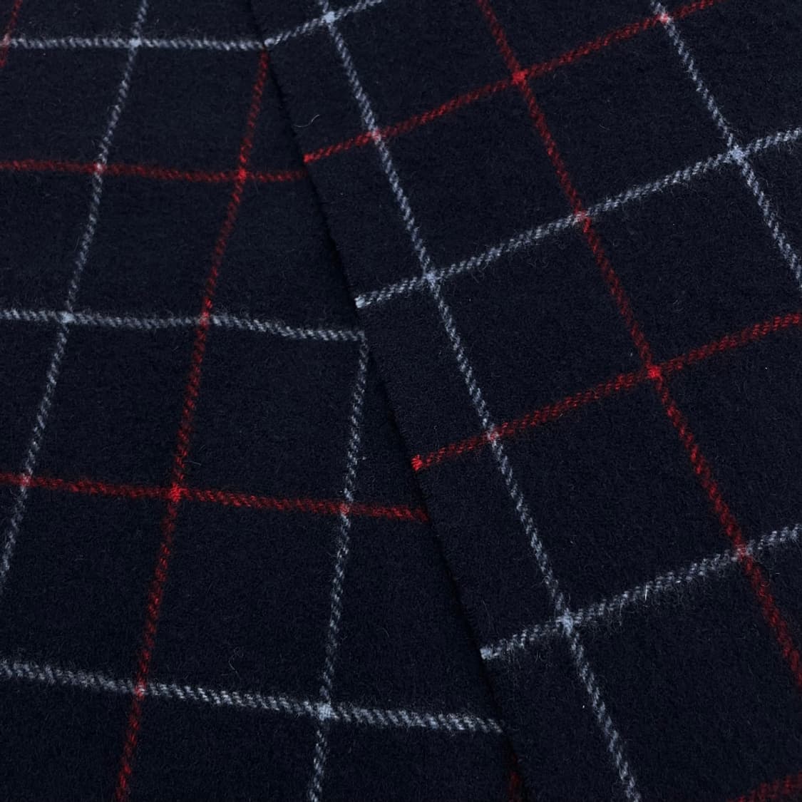 버버리 캐시미어 네이비 머플러 상품이미지6