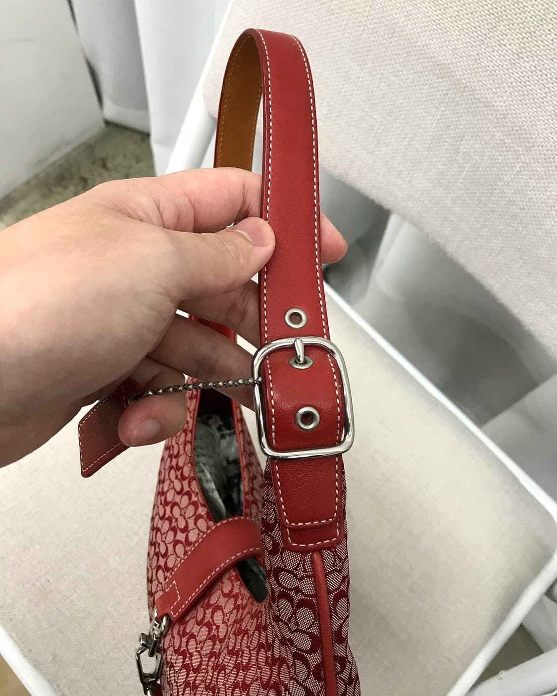 코치 버클 호보백 가방 상품이미지5