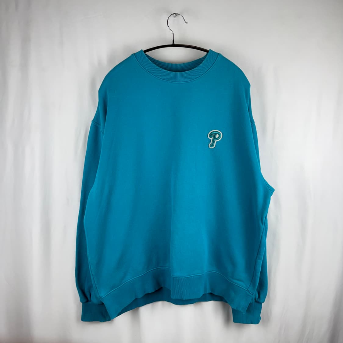 L) MLB 백로고 오버핏 기모 맨투맨 상품이미지2