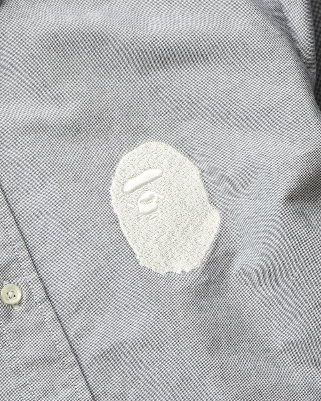 A BATHING APE Ape Head Oxford BD Shirt 상품이미지6