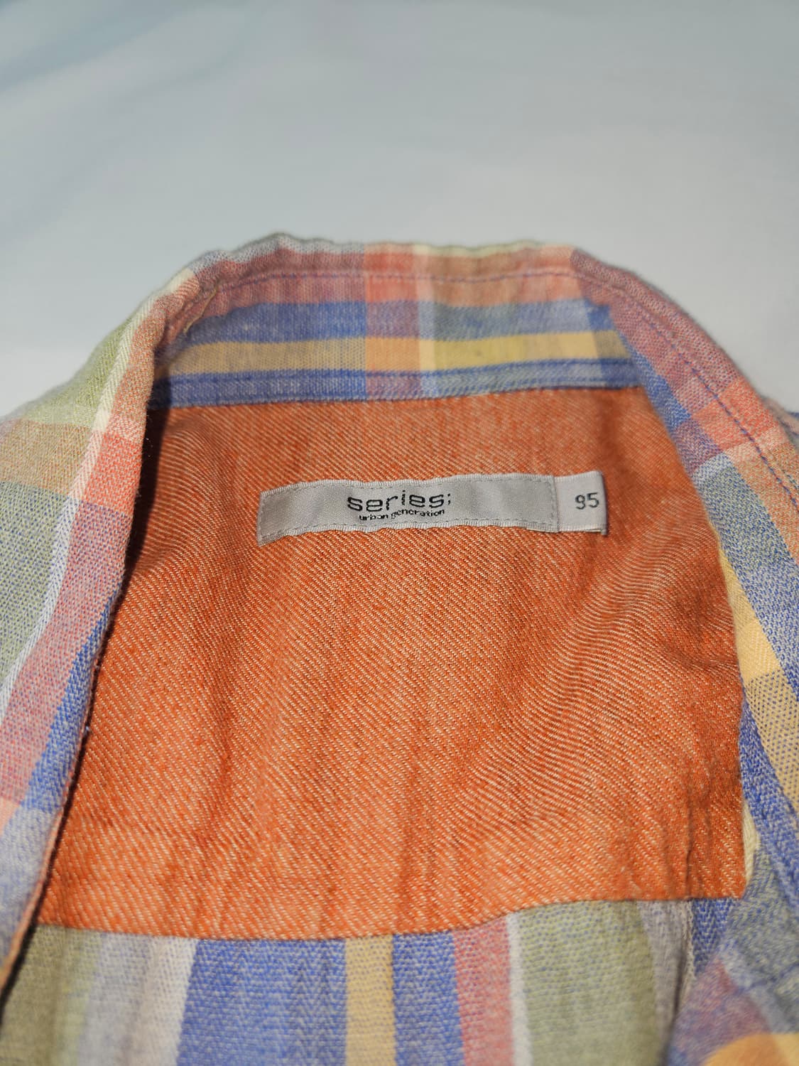 series 시리즈 체크 코튼 셔츠 빈티지 아메카지 95 상품이미지6