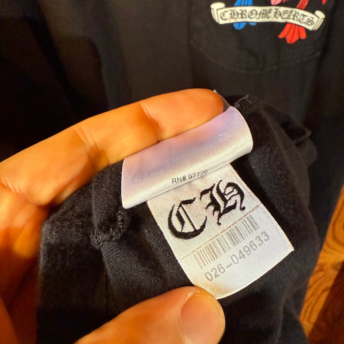 크롬하츠 멀티크로스 반팔 티셔츠 판매 합니다. 상품이미지8