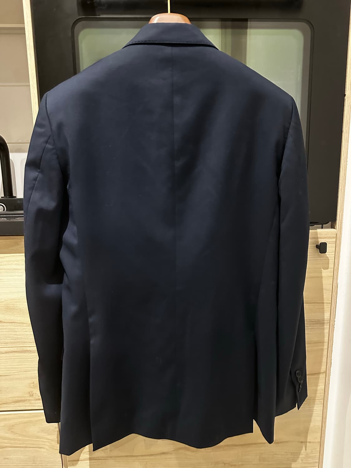 허즈밴드 파리 네이비 더블 블레이저 46 상품이미지3