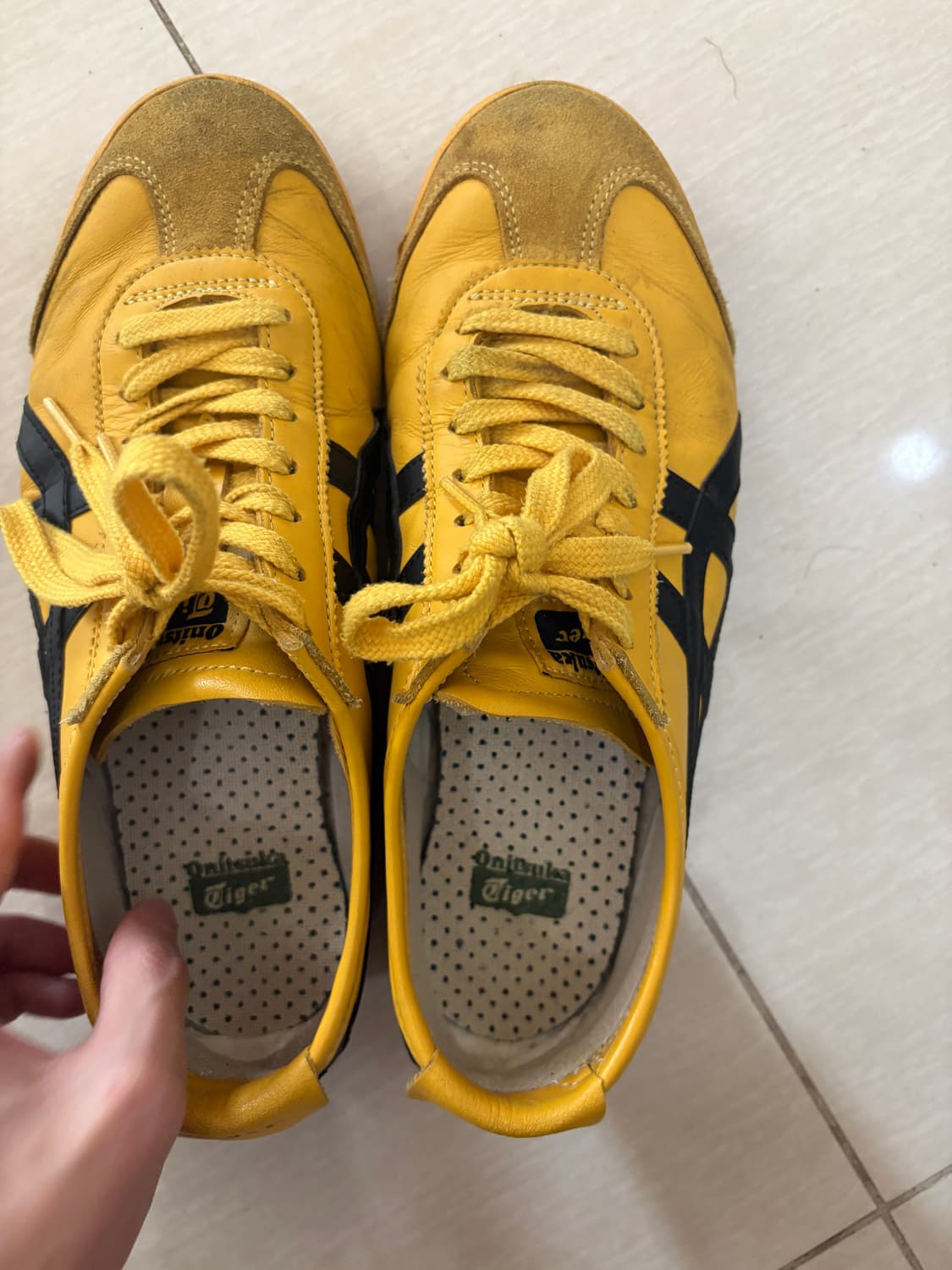 오니츠카 타이거 옐로우66 255 상품이미지2