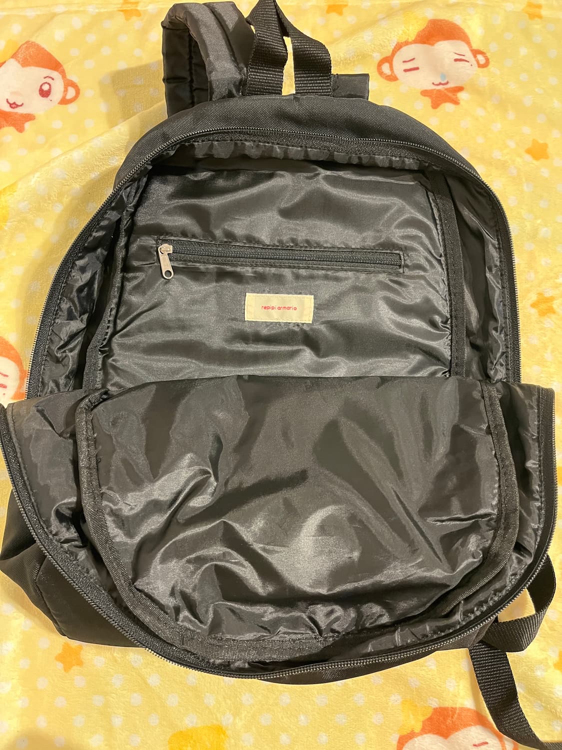 왕지퍼 별무늬 백팩 ⭐️ 상품이미지6