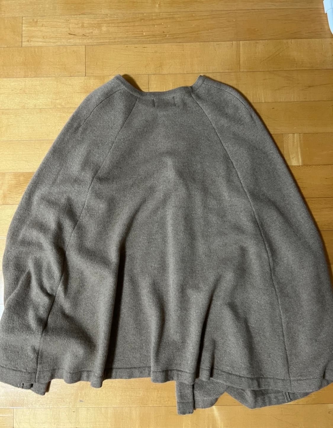 THE LAURENT 울 케이프 코트 상품이미지6