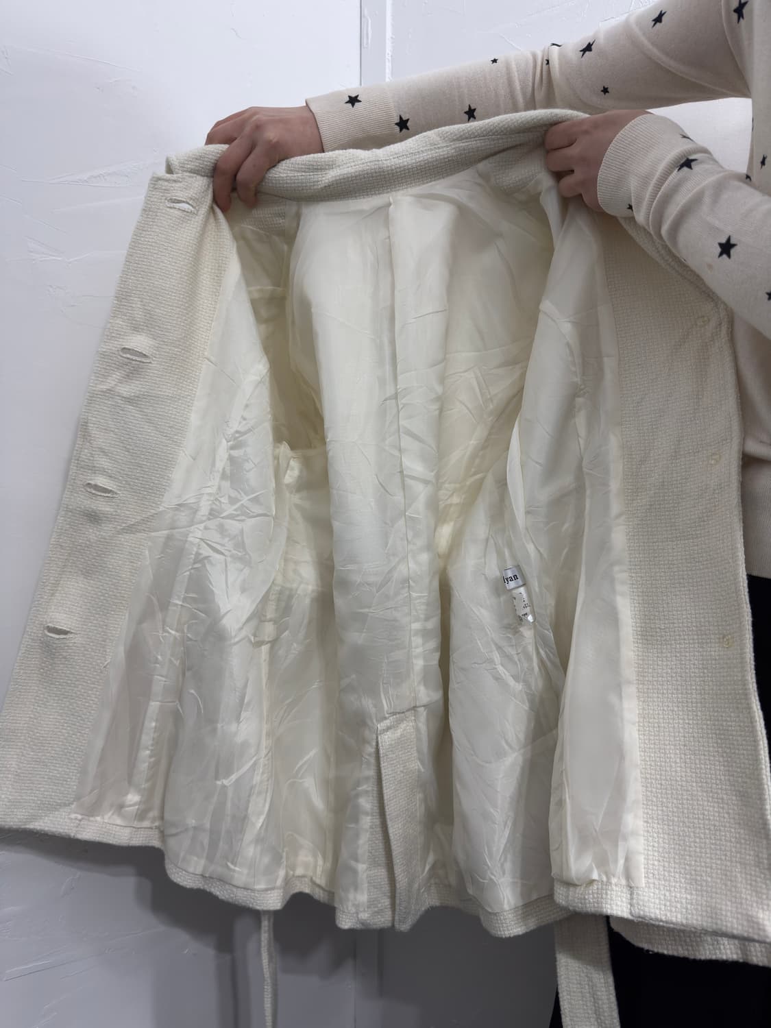 emilyan white belt coat 상품이미지7