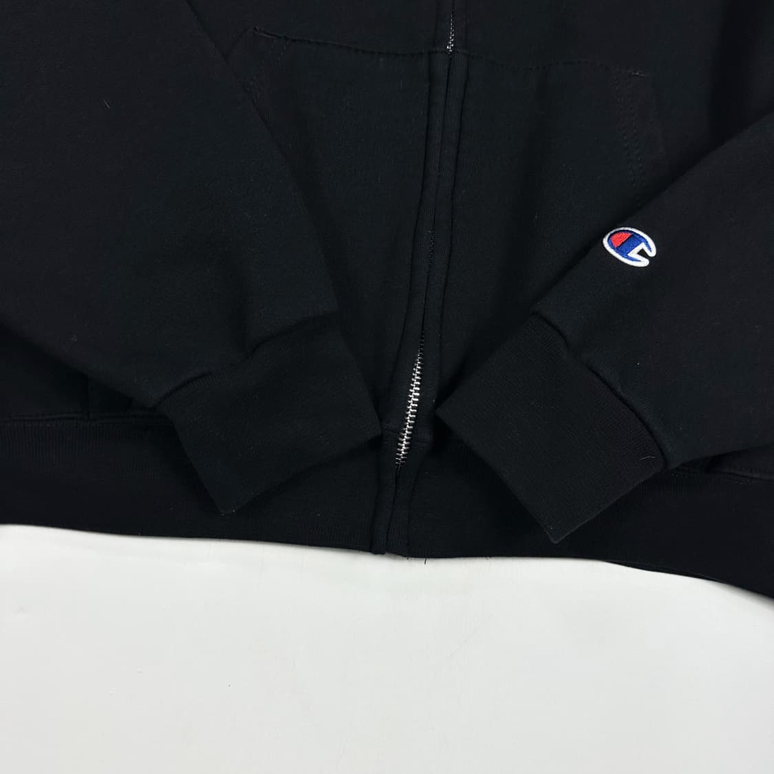 챔피온 칼리지 홉킨스 블랙 후드집업 (L) 상품이미지5