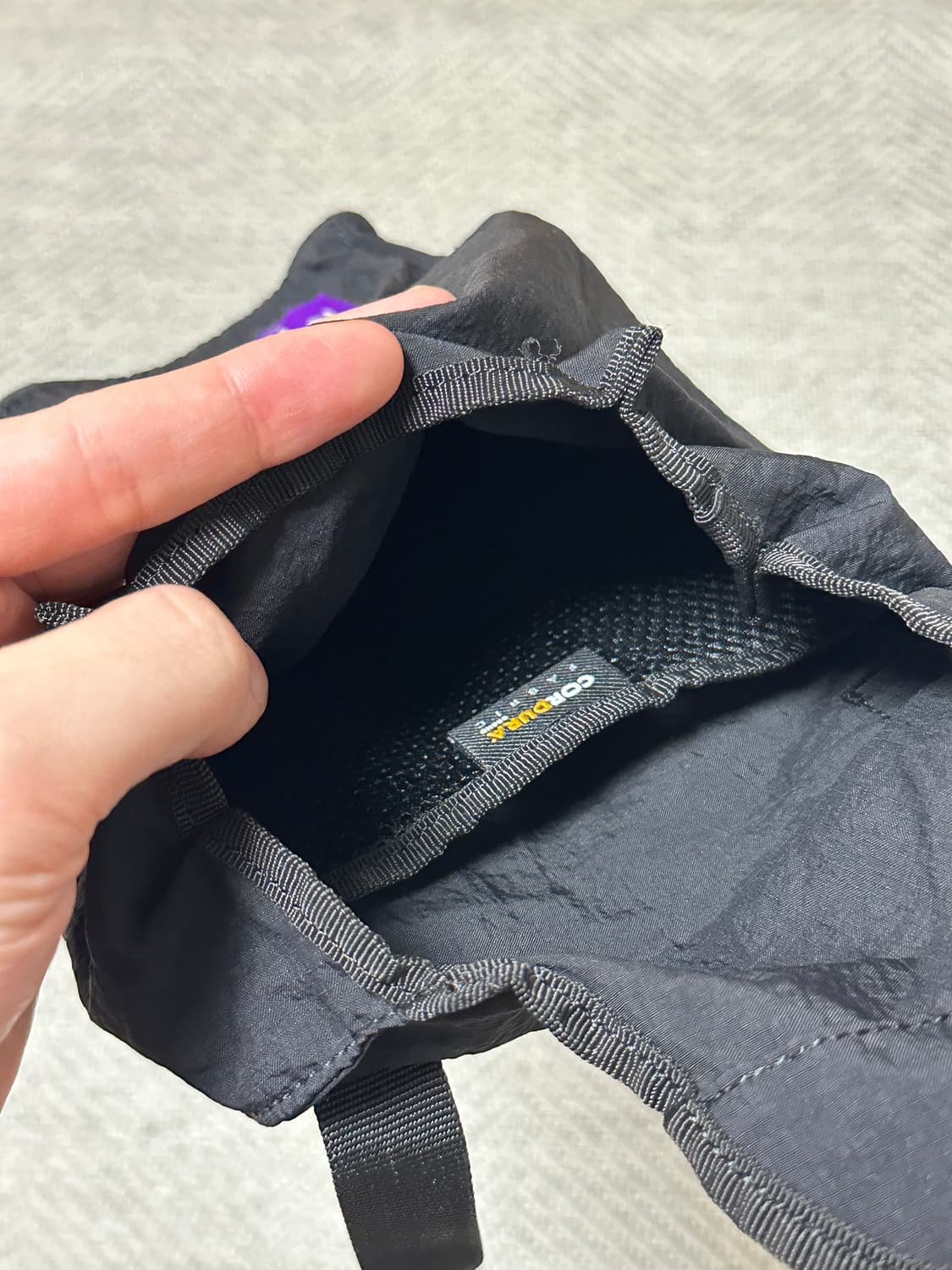 노스페이스 퍼플라벨 코듀라 립스탑 숄더백 상품이미지3