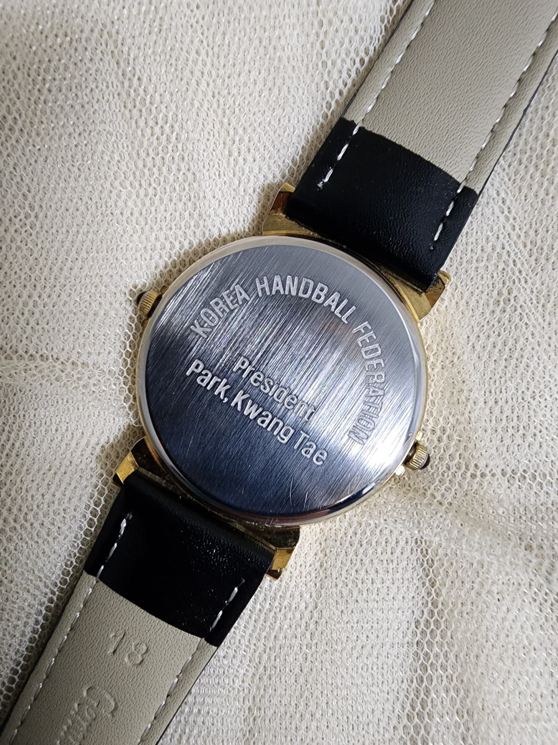 올림픽 기념 골드 듀얼타임 쿼츠 시계 상품이미지5