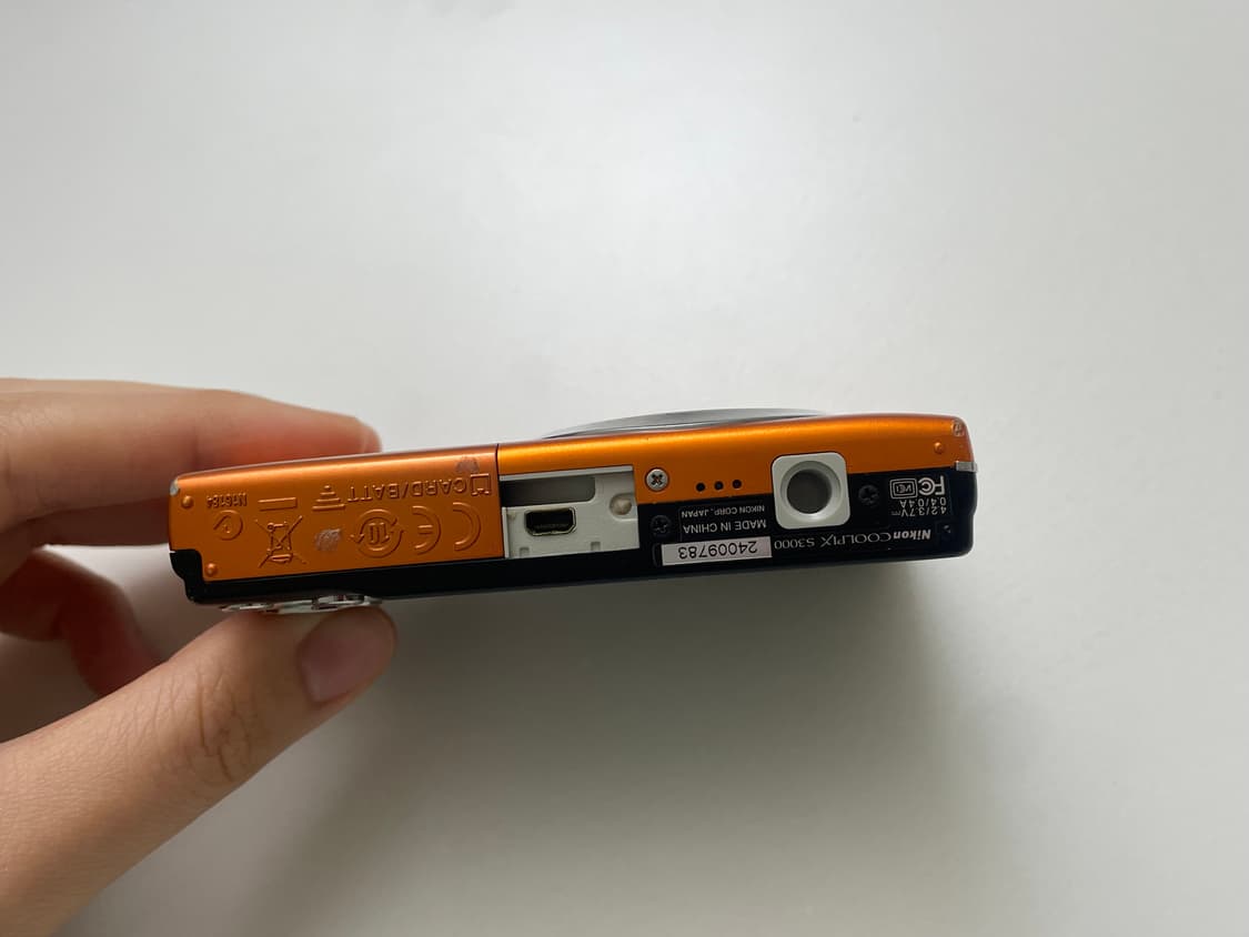 니콘 쿨픽스 s3000 오렌지 상품이미지2
