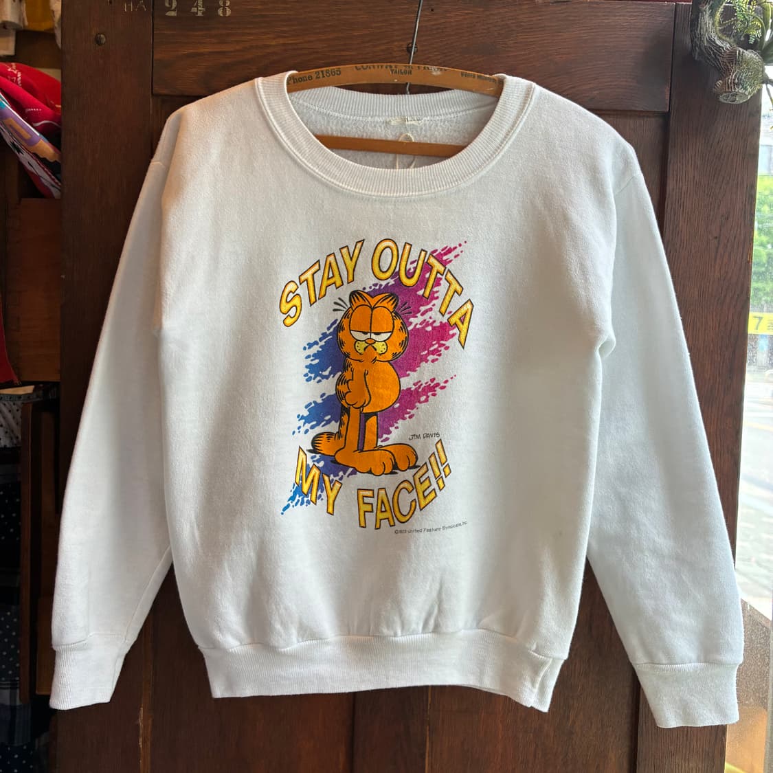 80’s Garfield Sweatshirt as 상품이미지3