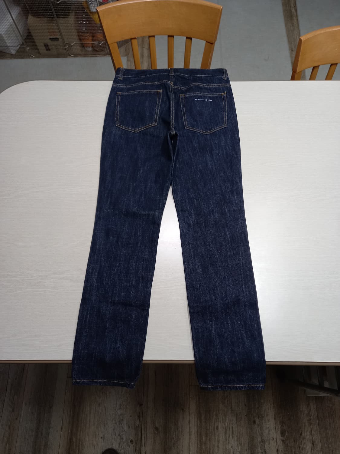 29 새상품 FATALISM Kor 생지 슬림일자진 진청 29-551 상품이미지2