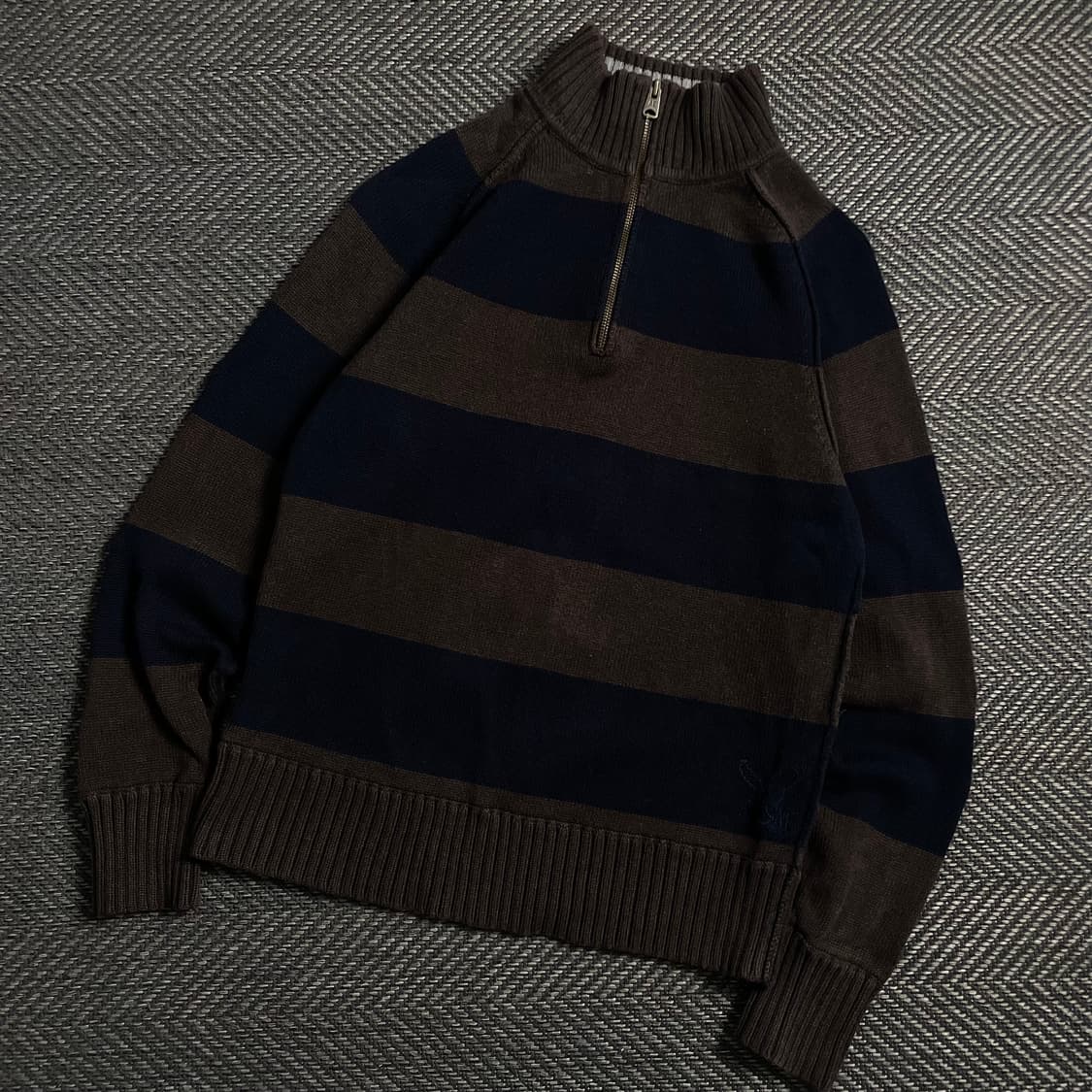 아메리칸이글 USA 올드스쿨 하프 집업 니트 스웨터y 4743 상품이미지1