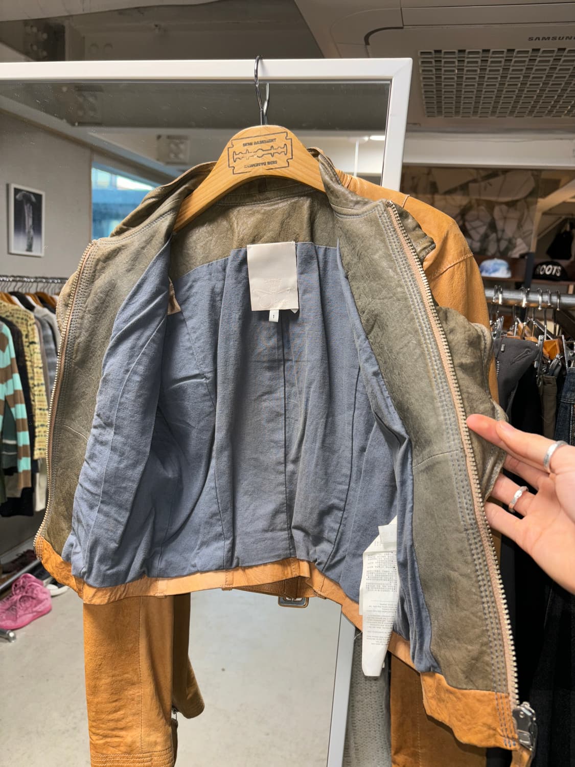 O‘2nd 프릴 레더 자켓 상품이미지4