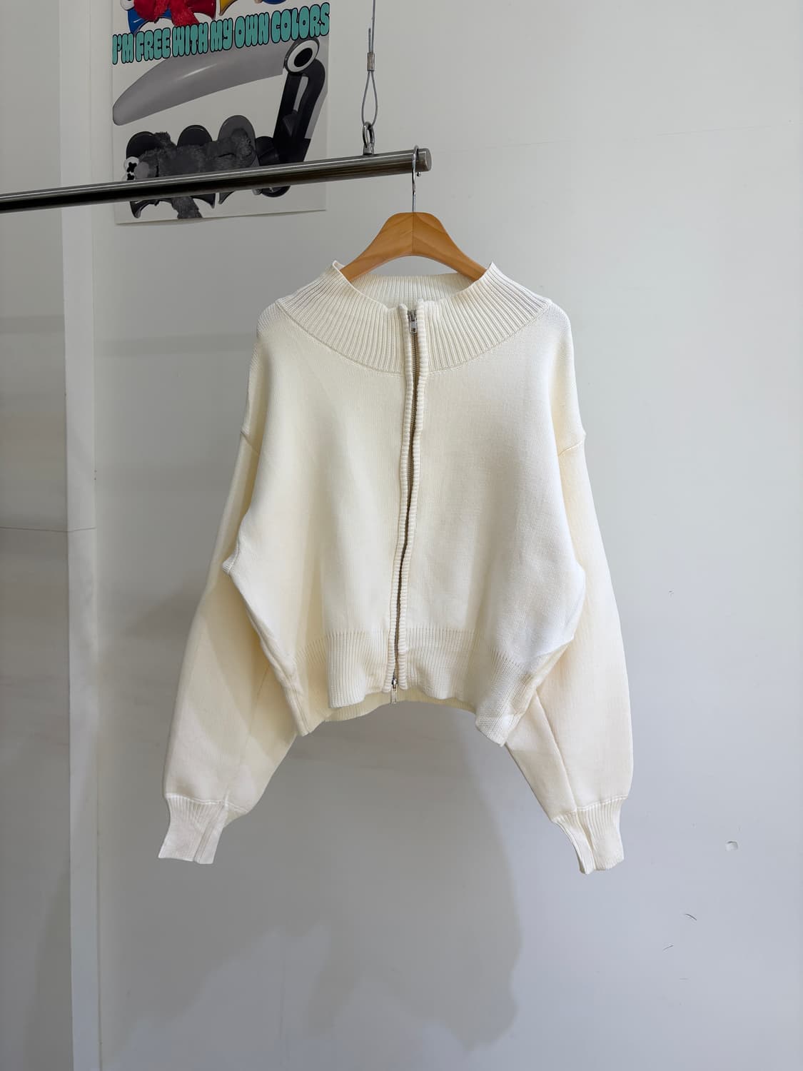 ELENCARE DUE 니트집업 상품이미지1