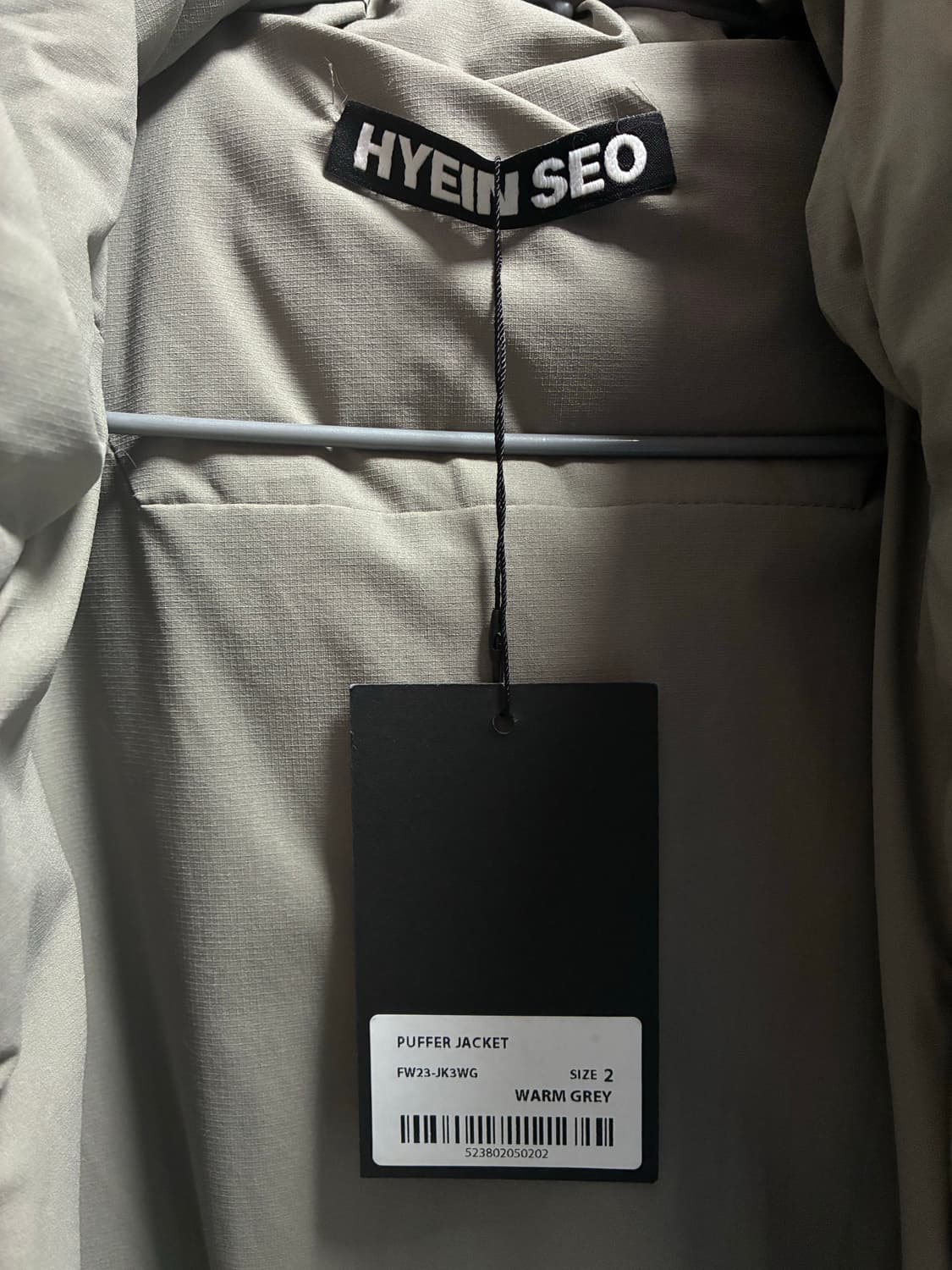 Hyein Seo 혜인서 푸퍼자켓 2Size  상품이미지3