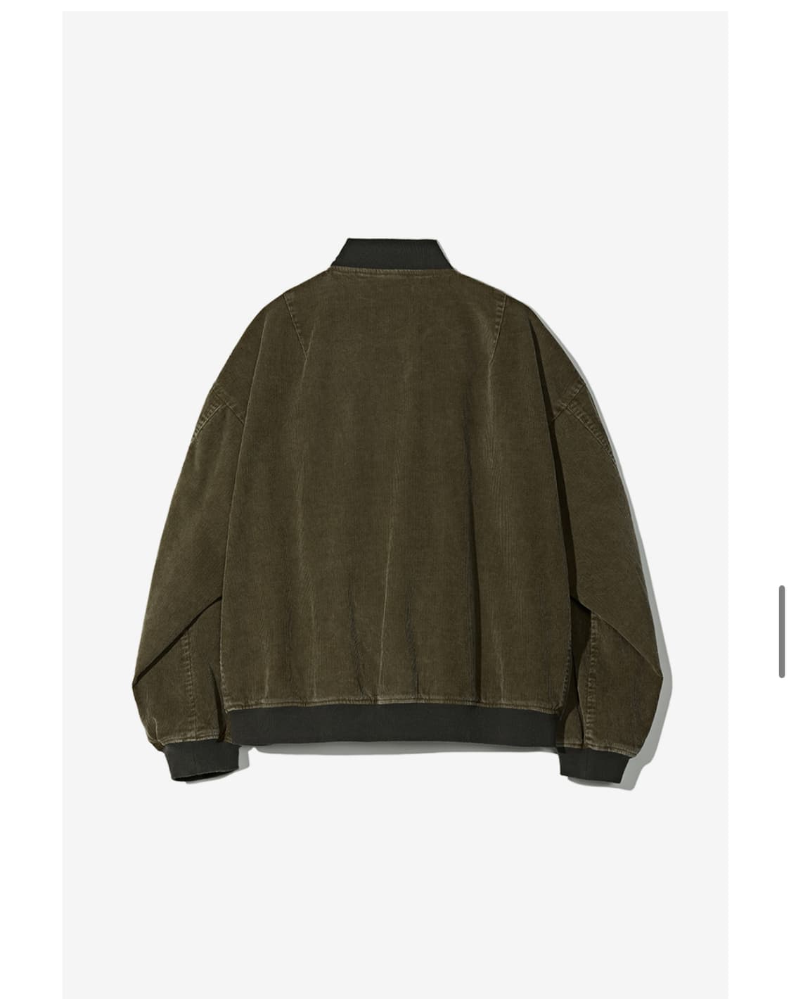 [M] 파르티멘토 코듀로이 블루종 MA-1  상품이미지4