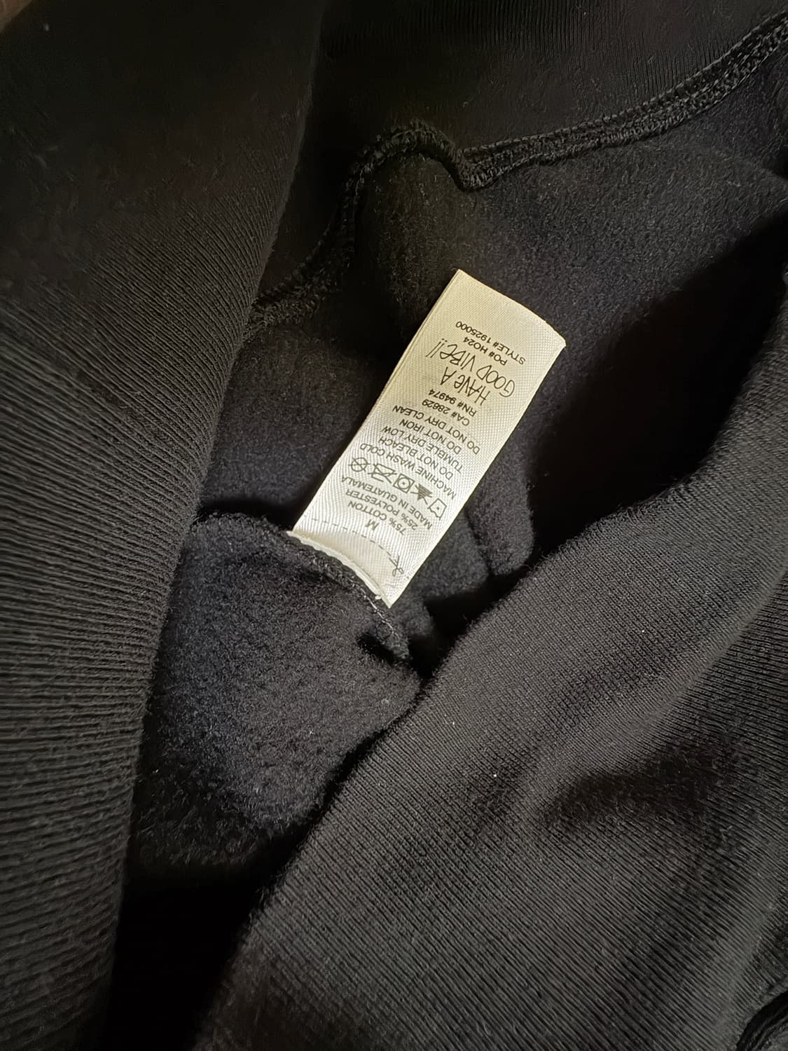 스투시 검정 후드티 상품이미지4