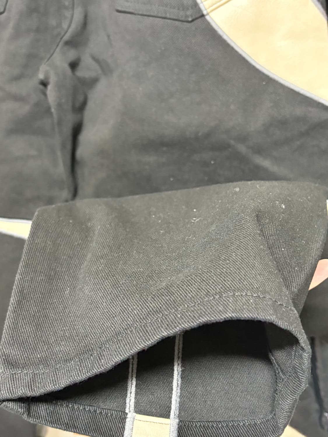 Thug Club Leather Black Denim Pants2 상품이미지5