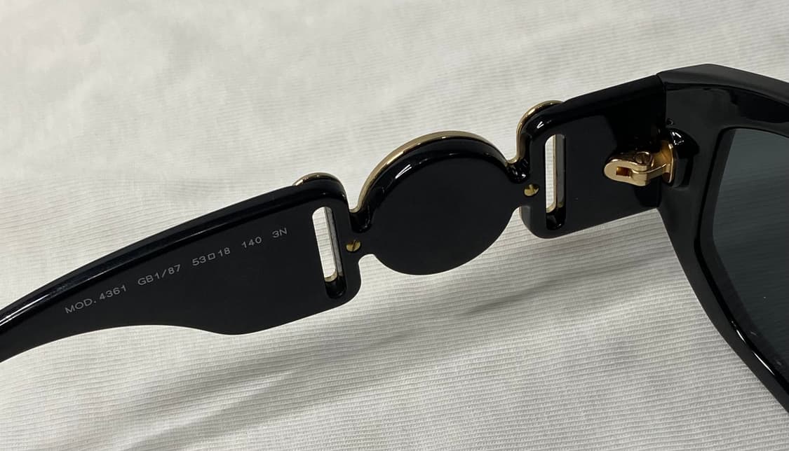 베르사체 선글라스 메두사 비기 금장 풀박스 MOD4361 상품이미지6