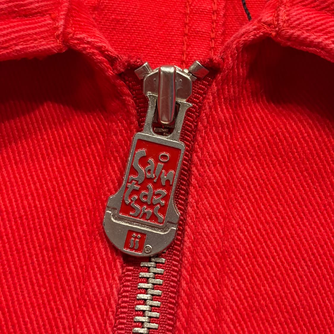 [100] SAINT SAENS 빈티지 레드 컬러 자켓 B547 상품이미지4