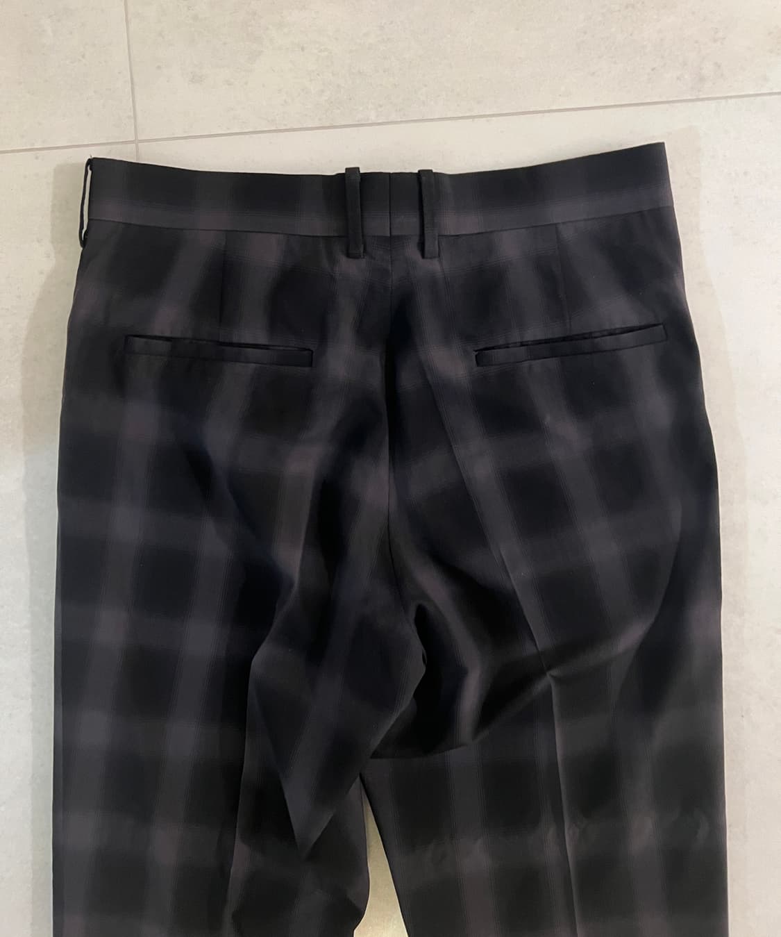 언더커버 09ss  "POPTONEZ 체크 슬랙스 상품이미지7