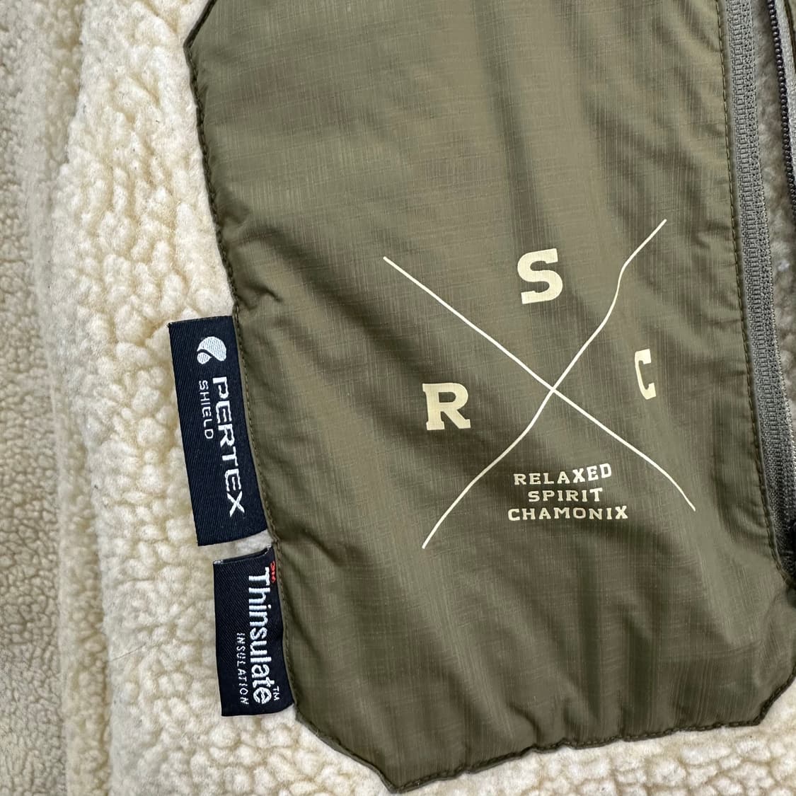 95 밀레 남자 안감 뽀글이 신슐레이트 점퍼 상품이미지5