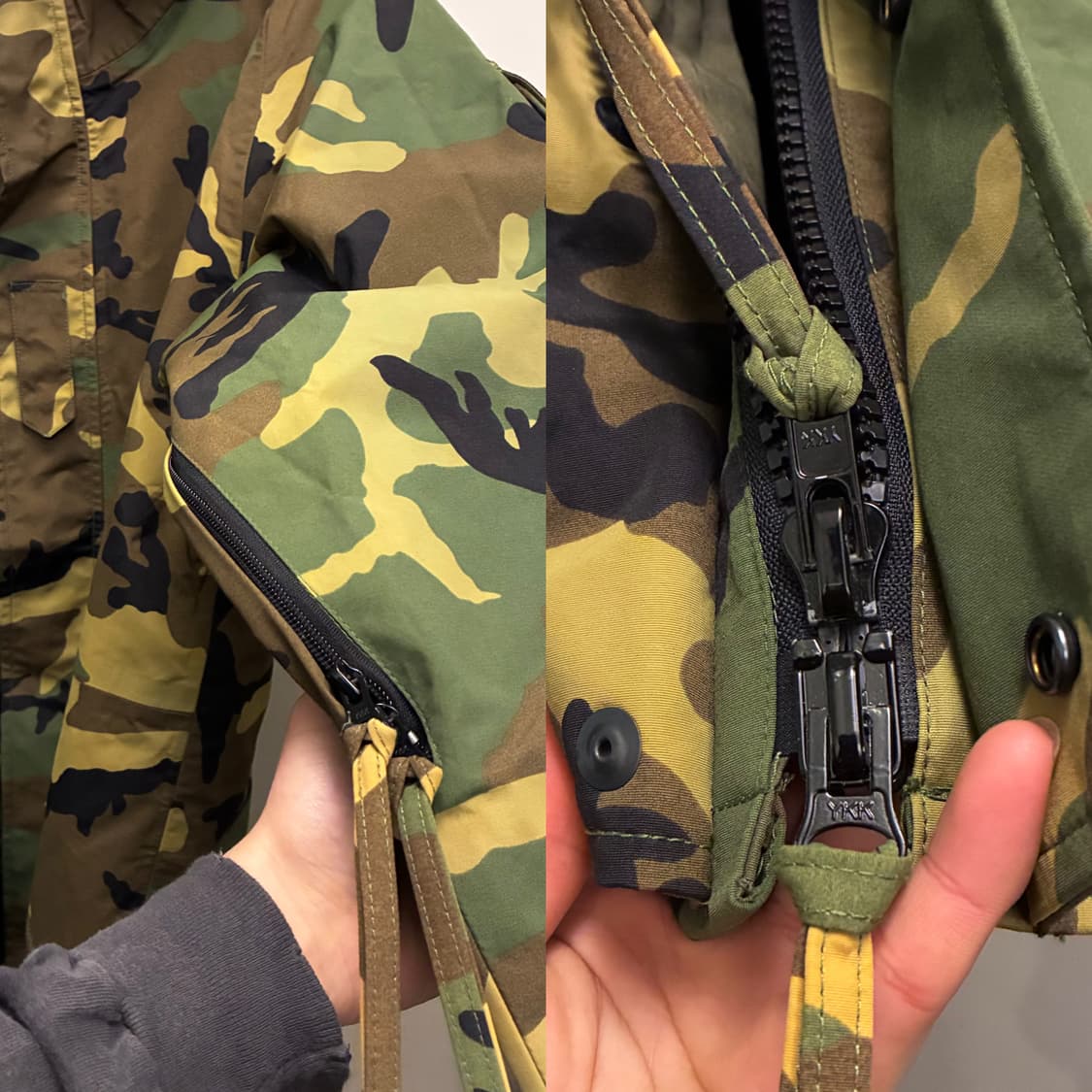 (M/R)USA ECWCS 미군 우드랜드 밀리터리 파카 고어텍스 상품이미지9