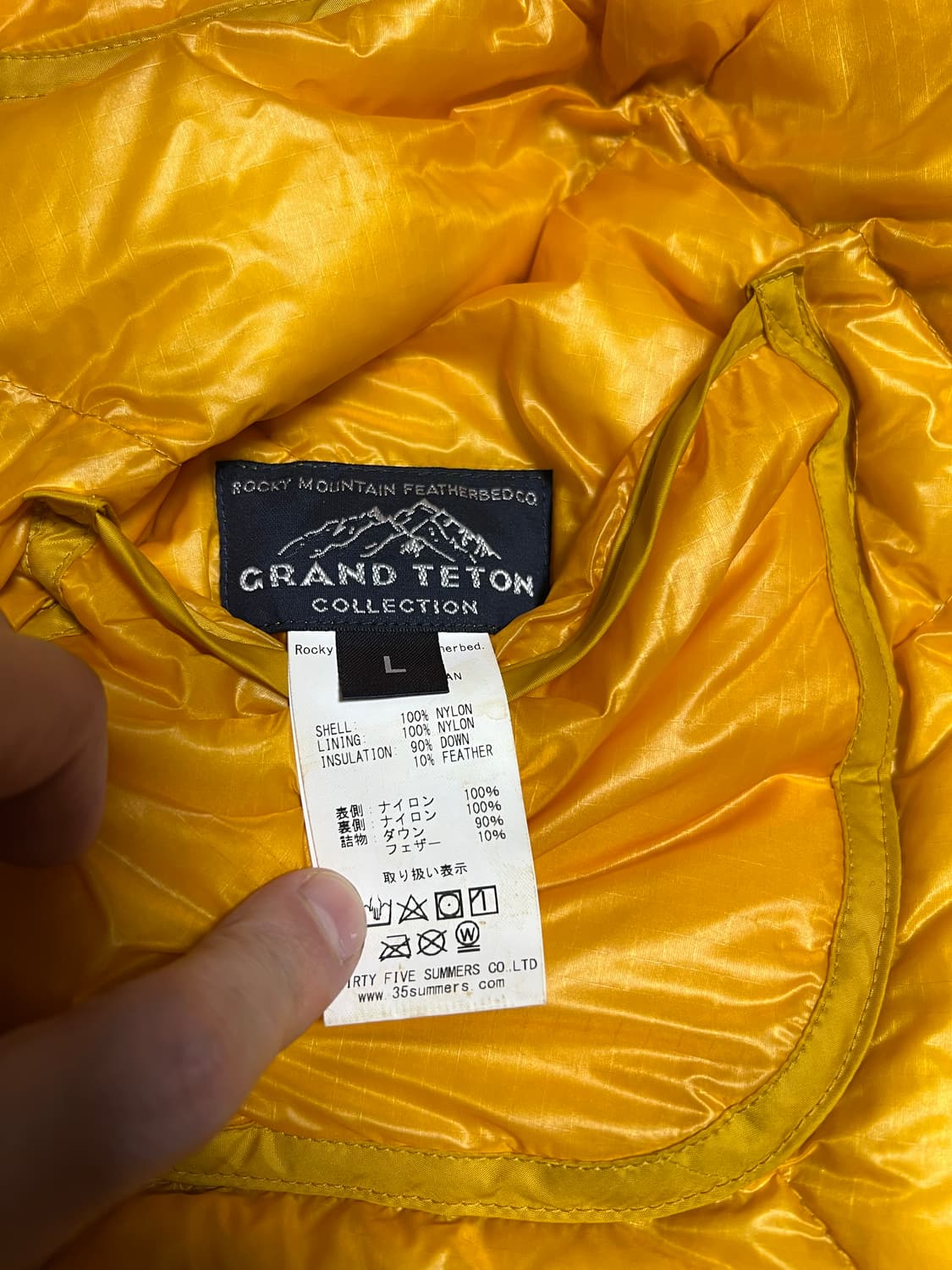 록키마운틴페더베드 그랜드테톤 패딩 베스트 상품이미지3