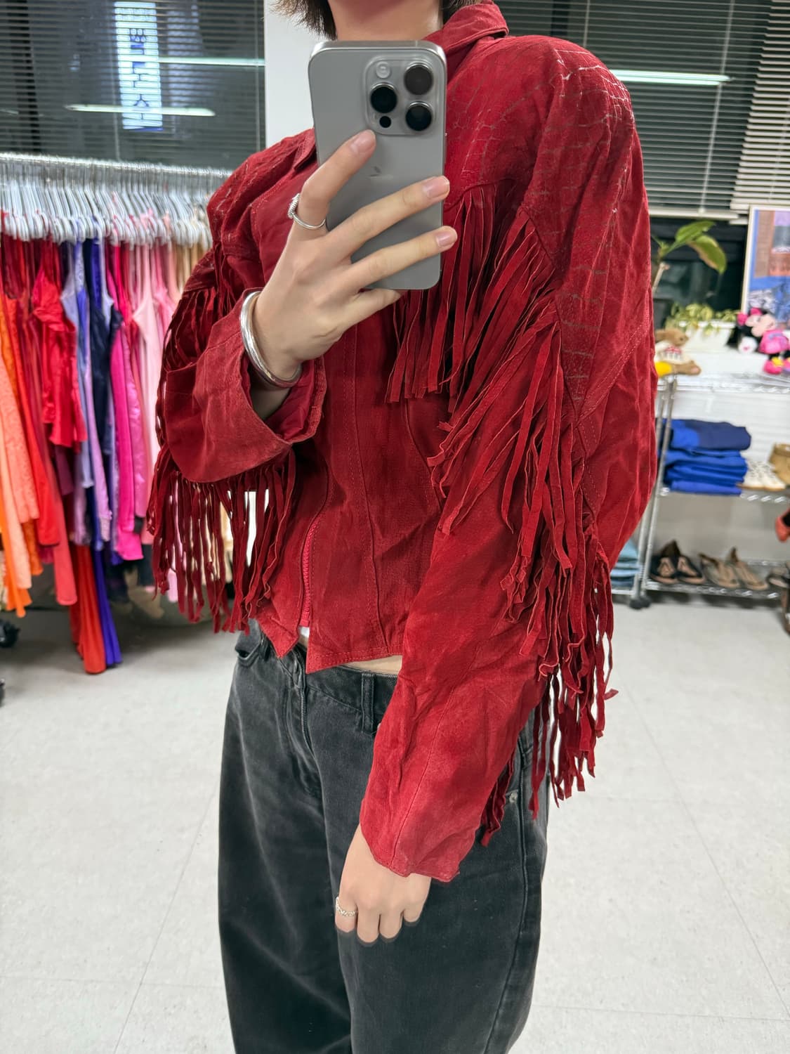 Vintage fringe jacket  프린지자켓 상품이미지4