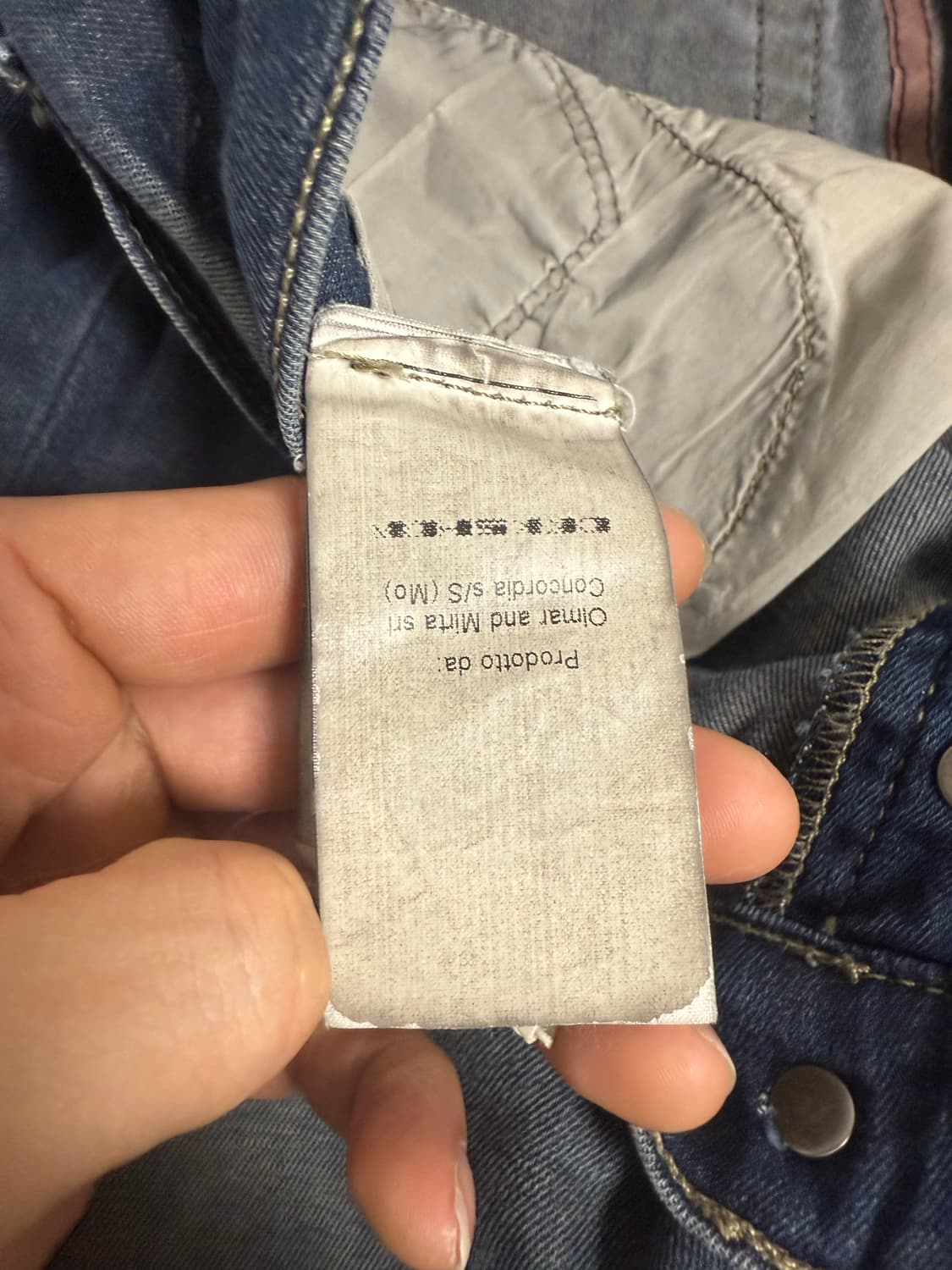 릭오웬스 베를린 크롭진 상품이미지7