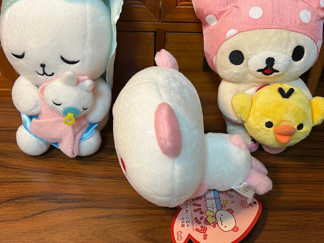 [고전] san-x 모모판다 우사즈킨 아기 인형 상품이미지2