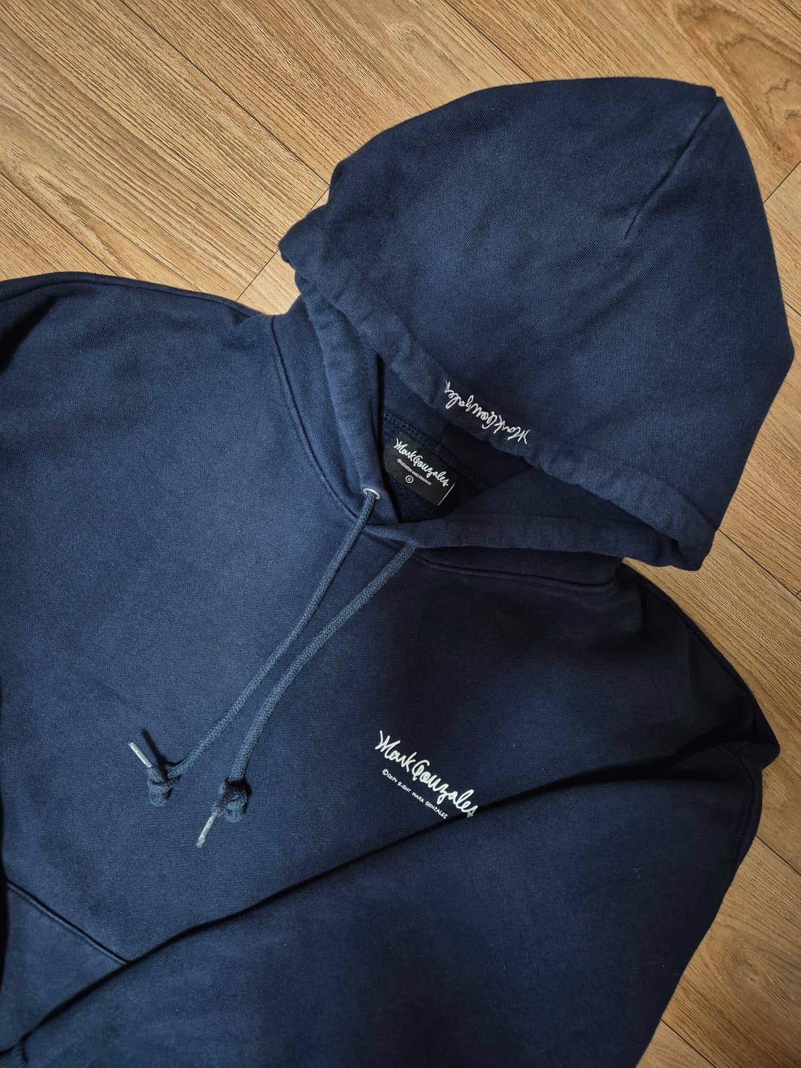 마크곤잘레스 네이비 후드티 S 상품이미지3