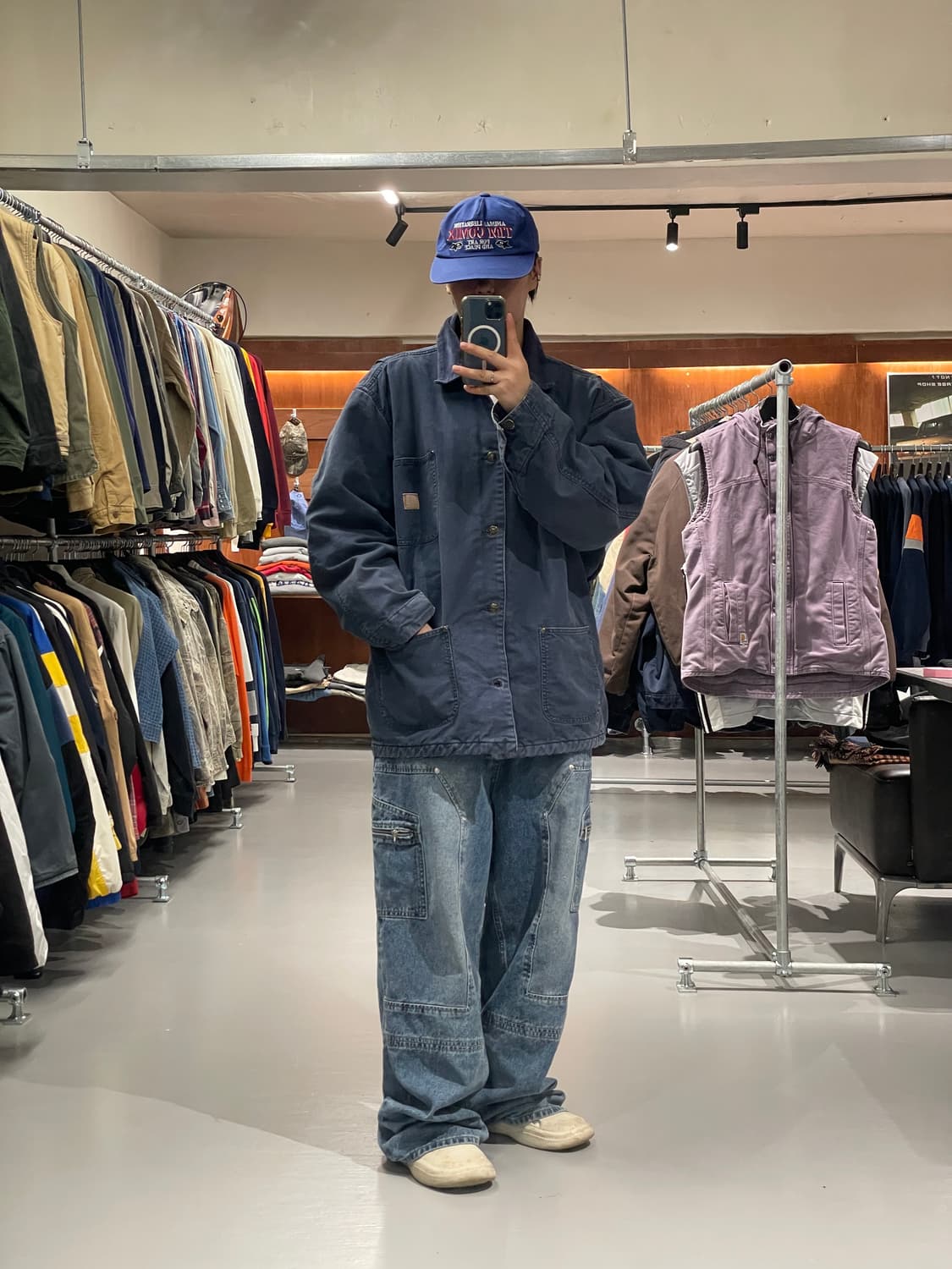 빈티지 블랭킷 초어 자켓   상품이미지4