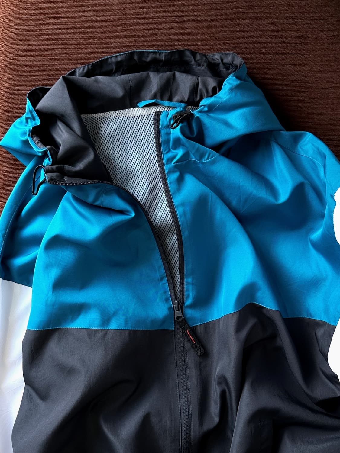 High count fabric panel wind parka 상품이미지2