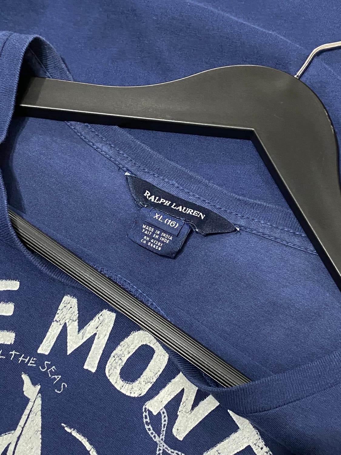 Ralph Lauren 셔링 디테일 프린팅 반팔 티셔츠 상품이미지10