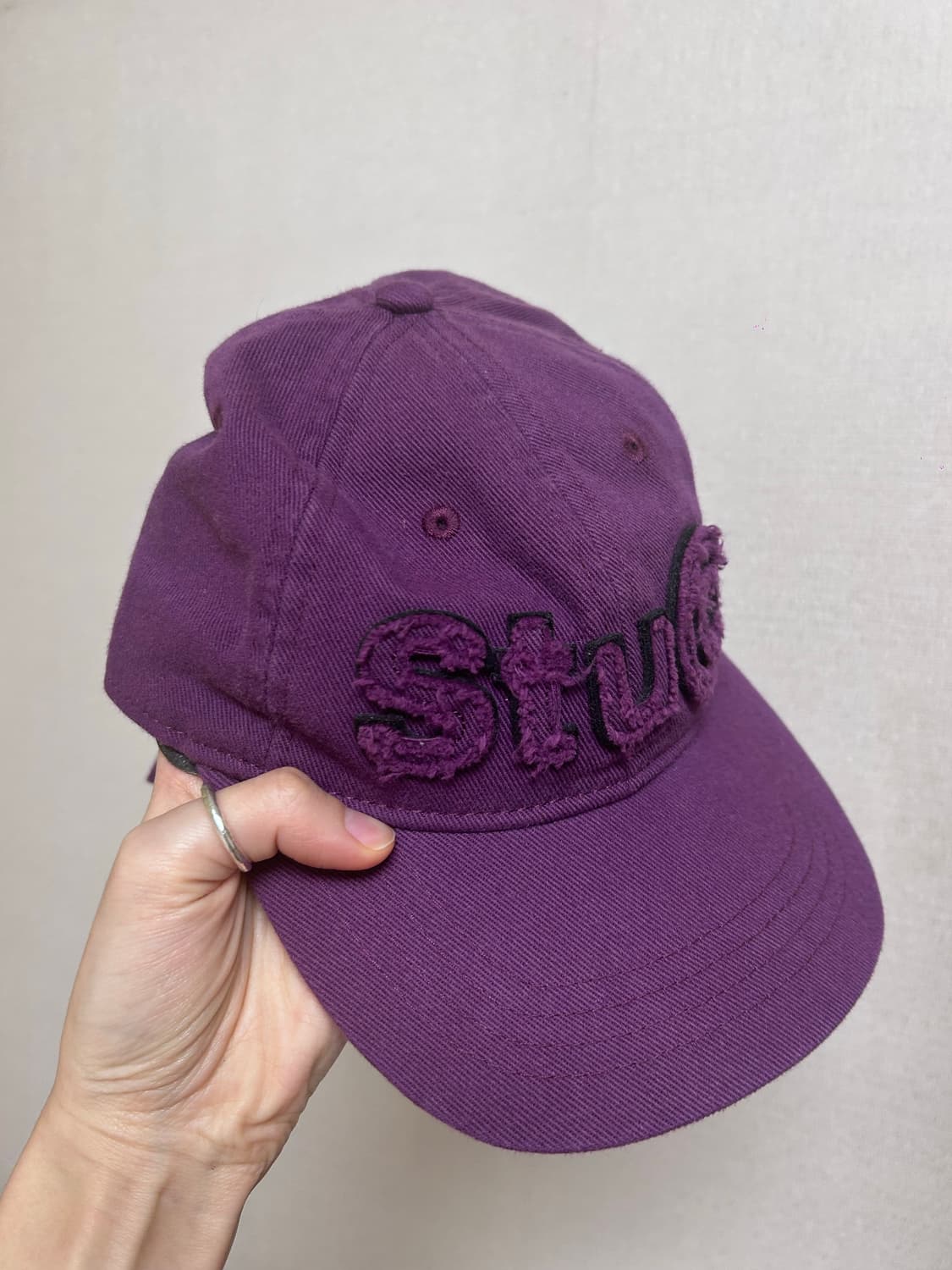 스투시 퍼플 볼캡 모자 상품이미지1