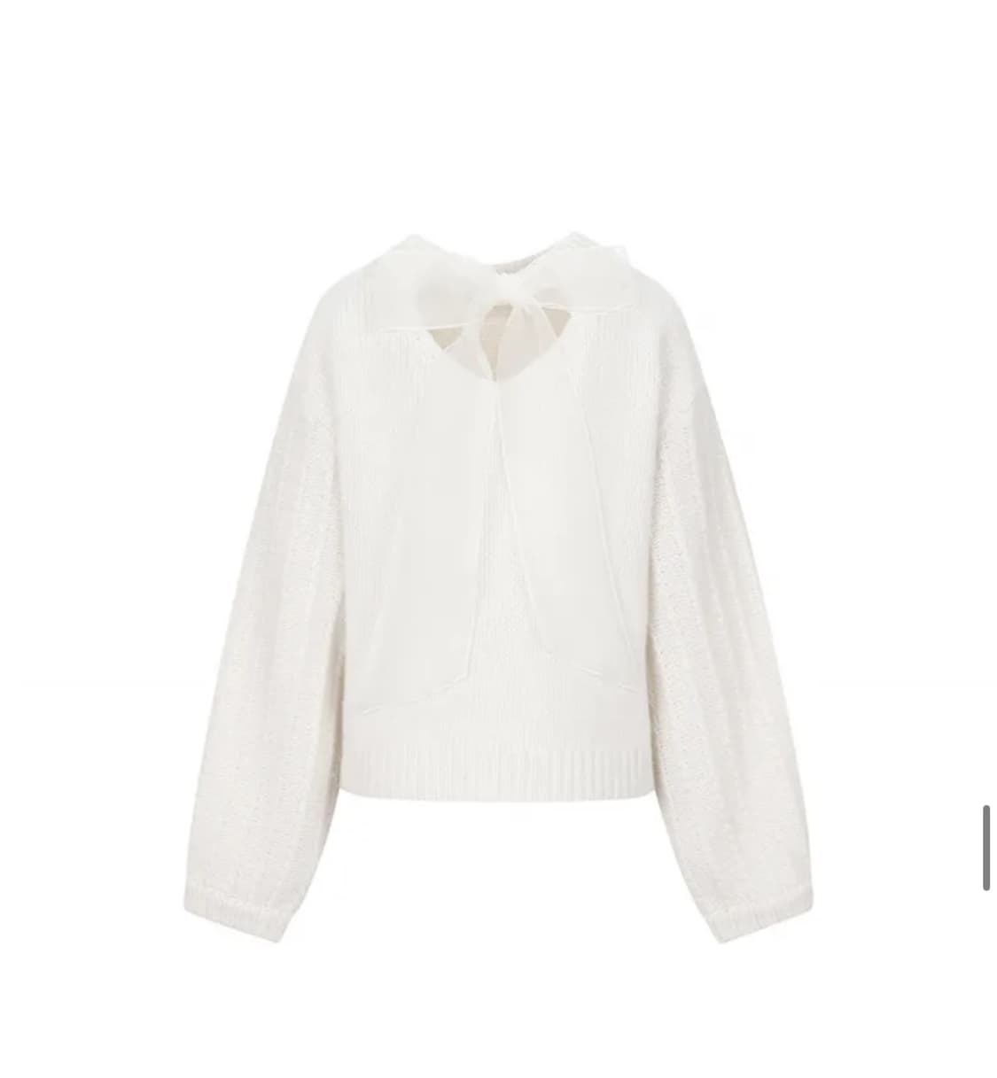 그레이스유 Julie knit top 아이보리 상품이미지3